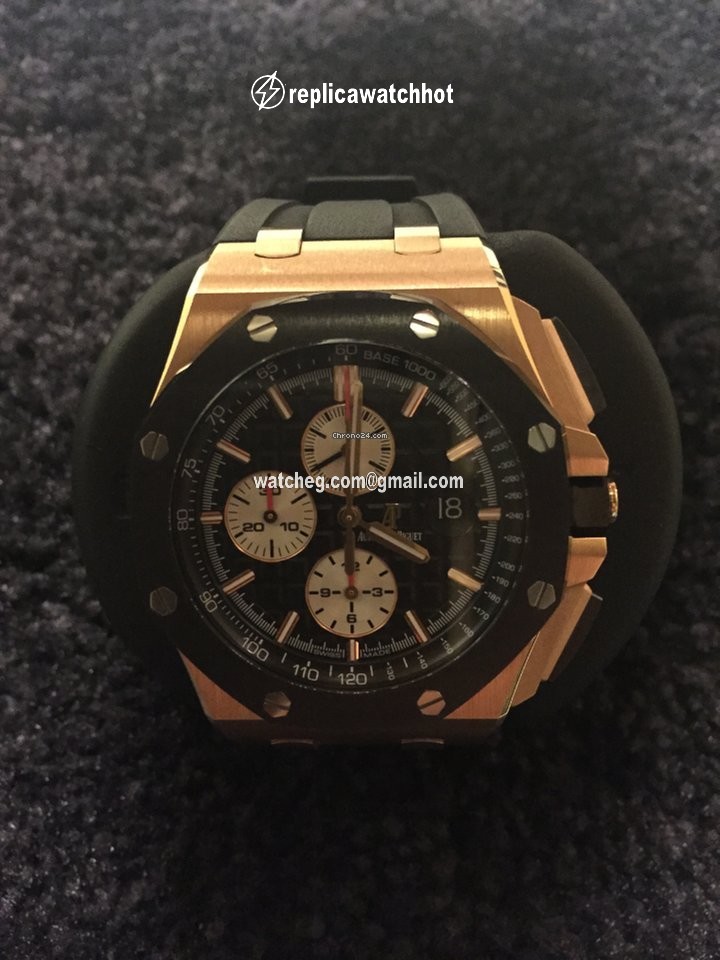 Audemars Piguet Royal Oak Offshore Chronograph Mens watch Unisex Automatic Rose gold 26400RO.OO.A002CA.01