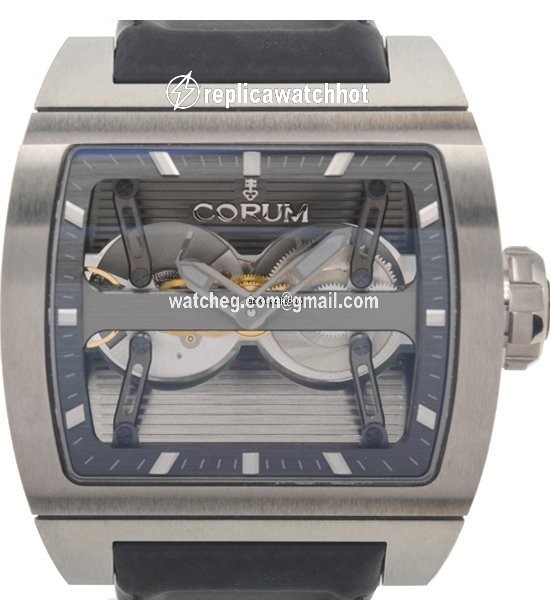 Corum Ti-Bridge Mens watch Unisex Automatic Titanium 207.201.04 0F61 0000