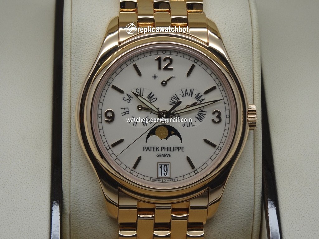 Patek Philippe Annual Calendar Mens watch Unisex Automatic Rose gold 5146 1R-001