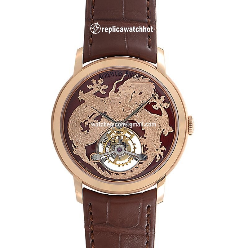 Audemars Piguet Jules Audemars Mens watch Unisex Manual winding Rose gold 26569OR.OO.D088CR.02