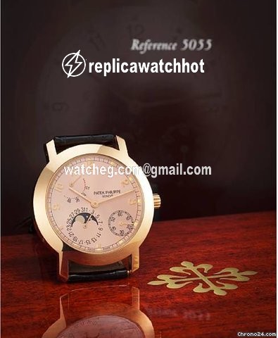 Patek Philippe Complications Mens watch Unisex Automatic Rose gold 5055R