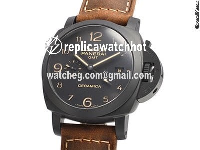 Panerai Luminor 1950 3 Days GMT Automatic Mens watch Unisex Automatic Ceramic PAM00441