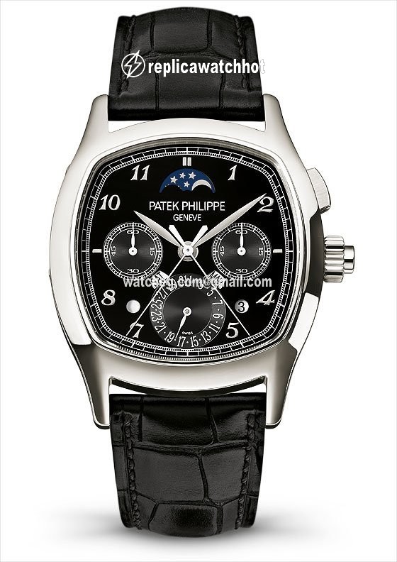 Patek Philippe Perpetual Calendar Chronograph Mens watch Unisex Manual winding Platinum 5951P-013