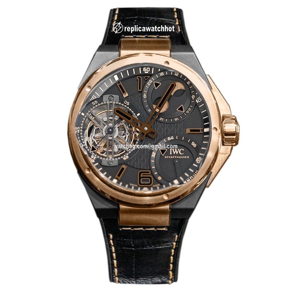 IWC Ingenieur Mens watch Unisex Manual winding Rose gold IW590002