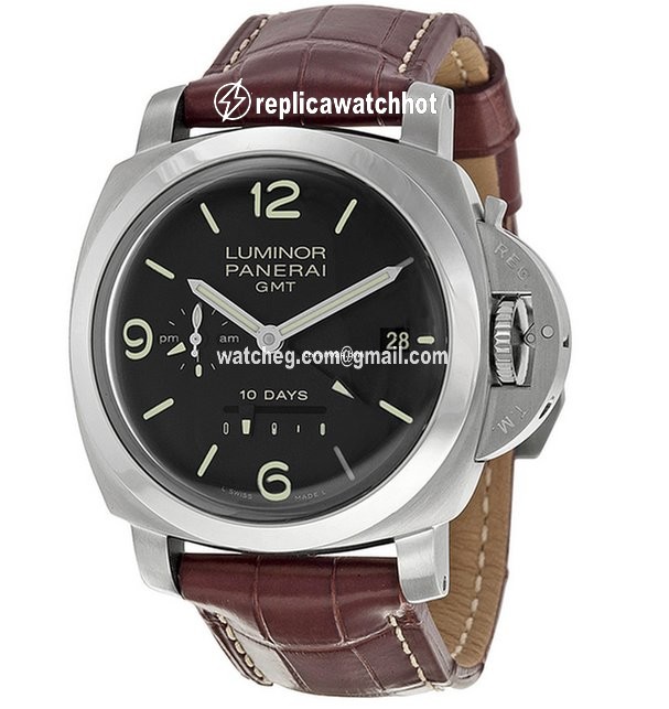 Panerai Luminor 1950 10 Days GMT Mens watch Unisex Automatic Steel PAM00270
