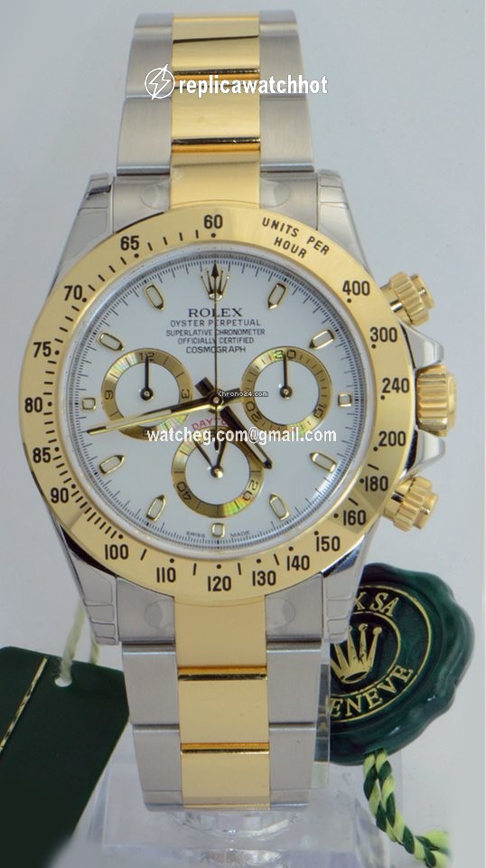 Rolex Daytona Mens watch Unisex Gold Steel Automatic 116523 ws