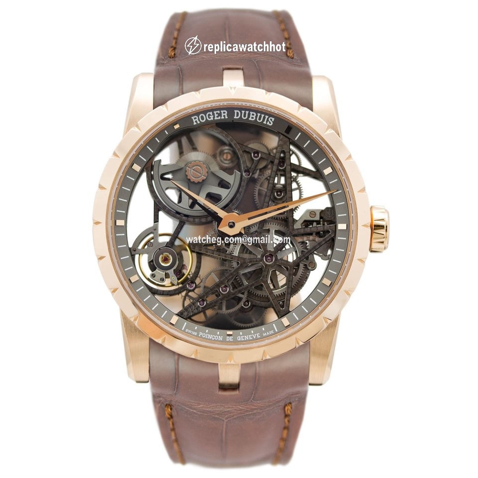 Roger Dubuis Excalibur Mens watch Unisex Automatic Rose gold RDDBEX0422