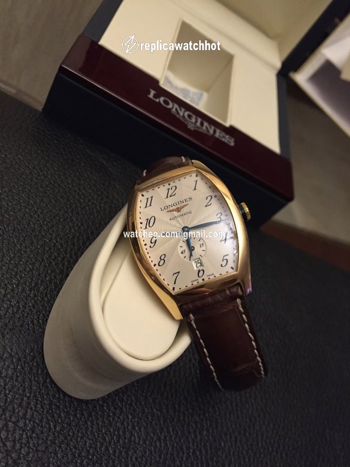 Longines Evidenza Mens watch Unisex Automatic Rose gold L2.642.8