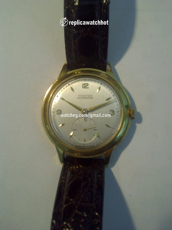 Movado Mens watch Unisex Automatic Yellow gold 8419