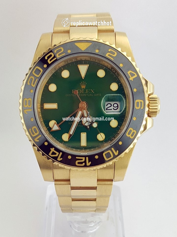 Rolex GMT-Master II Mens watch Unisex Yellow gold Automatic 116718 g