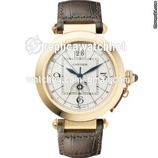 Cartier Pasha Mens watch Unisex Automatic Rose gold W3109151