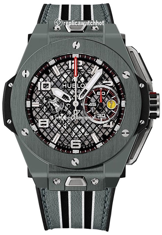 Hublot Big Bang Ferrari Mens watch Unisex Automatic Ceramic 401.FX.1123.VR