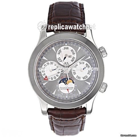 Jaeger-LeCoultre Master Memovox Mens watch Unisex Automatic White gold 146.3.95 1