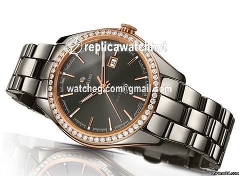 Rado HyperChrome Diamonds Womens watch Automatic Ceramic R32523102