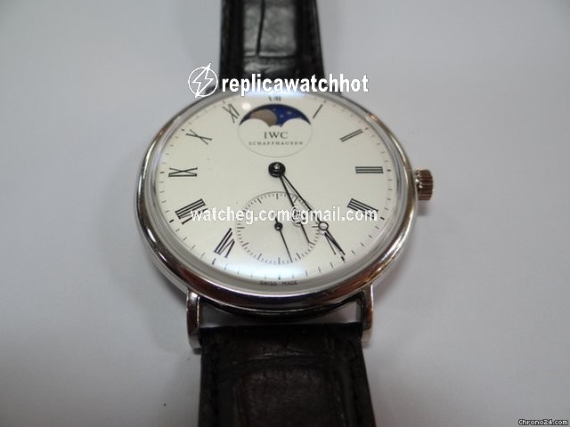 IWC Portofino Hand-Wound Manual winding Platinum 5448-05