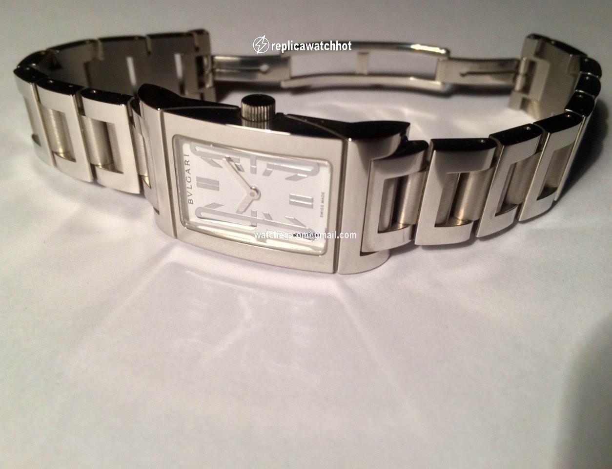 Bulgari Rettangolo Womens watch Quartz Steel RT 39s