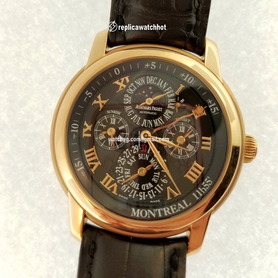 Audemars Piguet Jules Audemars Mens watch Unisex Automatic Rose gold 26003OR.OO.D002CR.01005