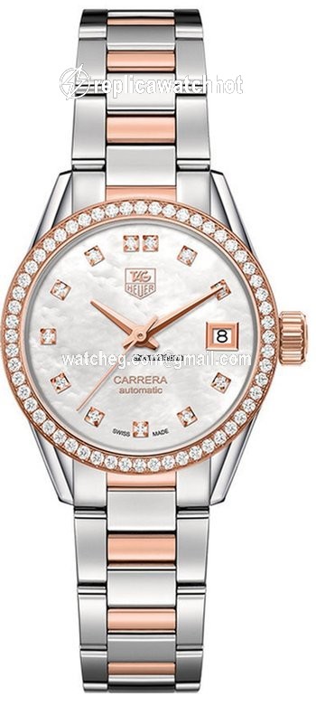 TAG Heuer Carrera Lady Womens watch Automatic Steel WAR2453.BD0772