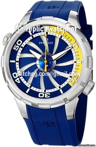 Perrelet Turbine Diver Mens watch Unisex Automatic Steel A1066-3