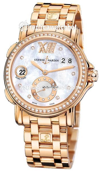 Ulysse Nardin Womens watch Automatic Rose gold 246-22B-8.391