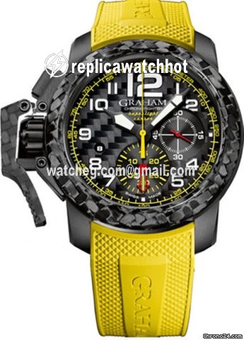 Graham Chronofighter Oversize Mens watch Unisex Automatic Carbon 2CCBK.B15A