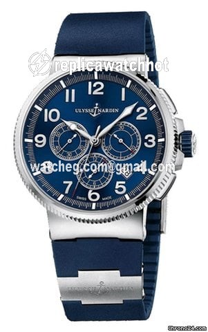 Ulysse Nardin Marine Chronograph Mens watch Unisex Automatic Titanium 1503-150-3.63