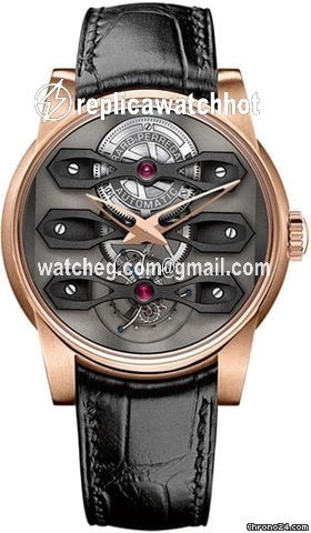 Girard Perregaux Bridges Mens watch Unisex Automatic Rose gold 99270-52-000-BA6A