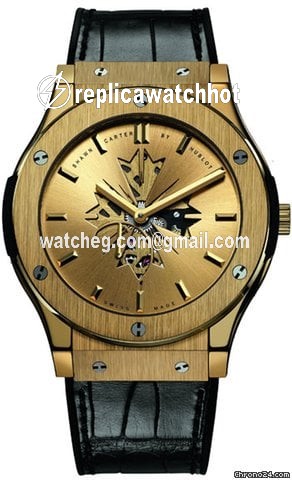 Hublot Classic Fusion Ultra-Thin Mens watch Unisex Manual winding Yellow gold 515.VX.4001.LR.SHC13