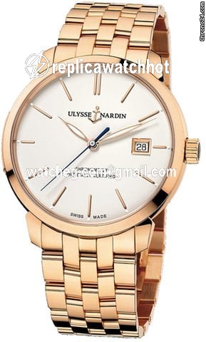 Ulysse Nardin San Marco Mens watch Unisex Automatic Rose gold 8156-111-8-91