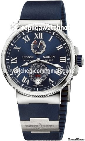 Ulysse Nardin Marine Chronometer Manufacture Mens watch Unisex Automatic Titanium 1183-126-3.43