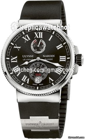 Ulysse Nardin Marine Chronometer Manufacture Mens watch Unisex Automatic Titanium 1183-126-3.42