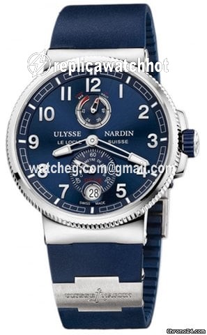 Ulysse Nardin Marine Chronometer Manufacture Mens watch Unisex Automatic Steel 1183-126-3.63