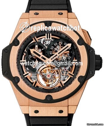 Hublot King Power Mens watch Unisex Manual winding Rose gold 708.PX.0180.RX