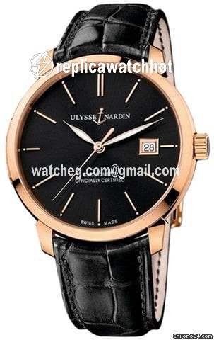 Ulysse Nardin San Marco Mens watch Unisex Automatic Rose gold 8156-111-2-92