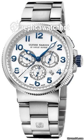 Ulysse Nardin Marine Chronograph Mens watch Unisex Automatic Titanium 1503-150-7M.60