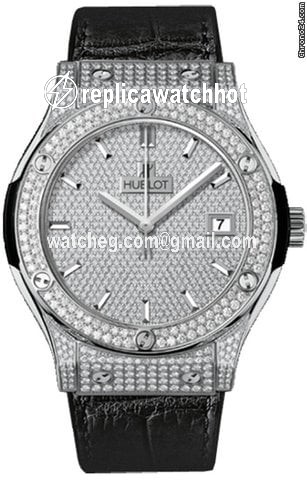 Hublot Classic Fusion 45, 42, 38, 33 mm Mens watch Unisex Automatic Titanium 511.NX.9010.LR.1704