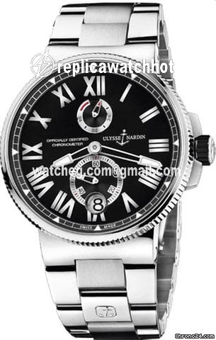 Ulysse Nardin Marine Chronometer Manufacture Mens watch Unisex Automatic Titanium 1183-122-7-42