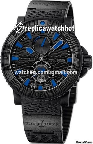 Ulysse Nardin Diver Black Sea Mens watch Unisex Automatic Steel 263-92-3C-923