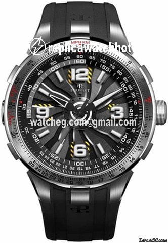 Perrelet Turbine Pilot Mens watch Unisex Automatic Steel A1085.1
