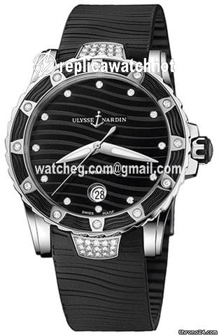 Ulysse Nardin Lady Diver Womens watch Automatic Steel 8153-180E-3C-12
