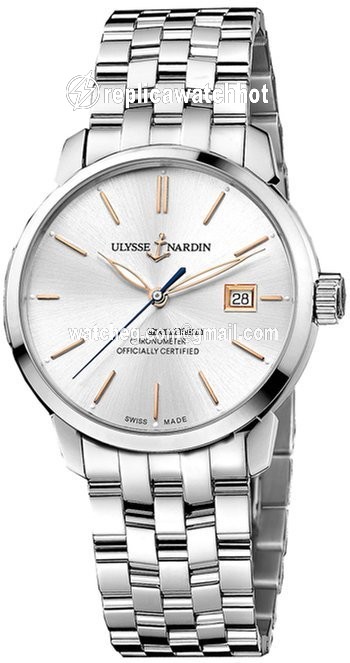 Ulysse Nardin San Marco Mens watch Unisex Automatic Steel 8153-111-7-90