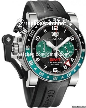 Graham Chronofighter Oversize Mens watch Unisex Automatic Steel 2OVGS.B12A.K10B