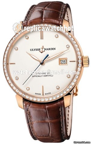 Ulysse Nardin San Marco Mens watch Unisex Automatic Rose gold 8156-111B-2-991