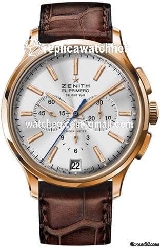 Zenith Captain Chronograph Mens watch Unisex Automatic Rose gold 18.2110.400-01.C498