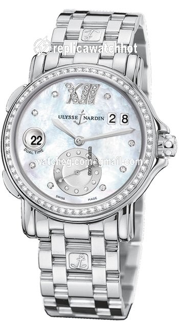 Ulysse Nardin Womens watch Automatic Steel 243-22B-7.391