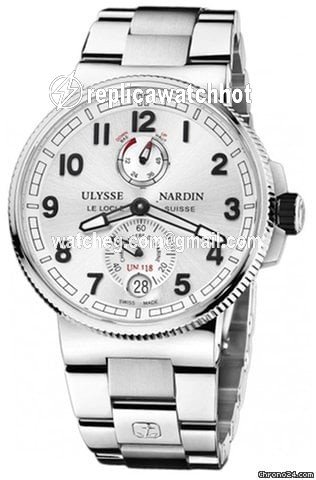 Ulysse Nardin Marine Chronometer Manufacture Mens watch Unisex Automatic Steel 1183-126-7M.61