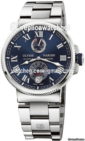 Ulysse Nardin Marine Chronometer Manufacture Mens watch Unisex Automatic Titanium 1183-126-7M.43
