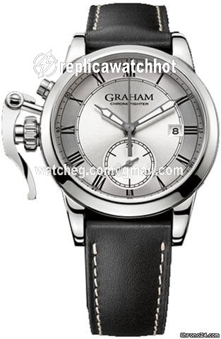 Graham Chronofighter 1695 Mens watch Unisex Automatic Silver 2CXAY.S05A