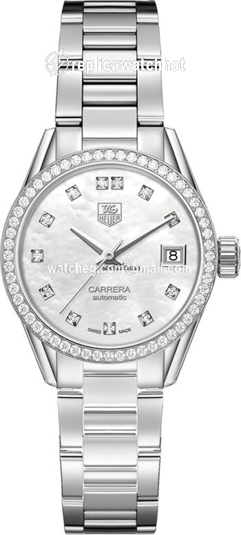 TAG Heuer Carrera Lady Womens watch Automatic Steel WAR2415.BA0770