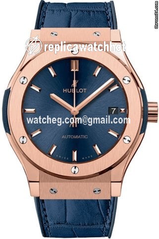 Hublot Classic Fusion Blue Mens watch Unisex Automatic 511.OX.7180.LR